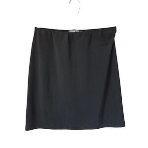 Sympli Short Pull-On Skirt Black Size 8 Stretch Knit
